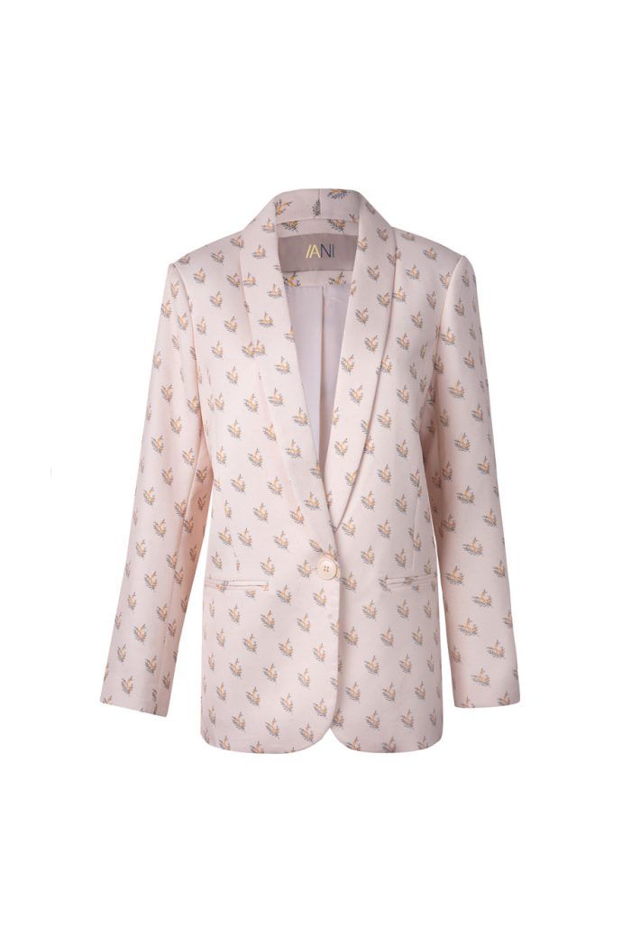 Printed suting blazer